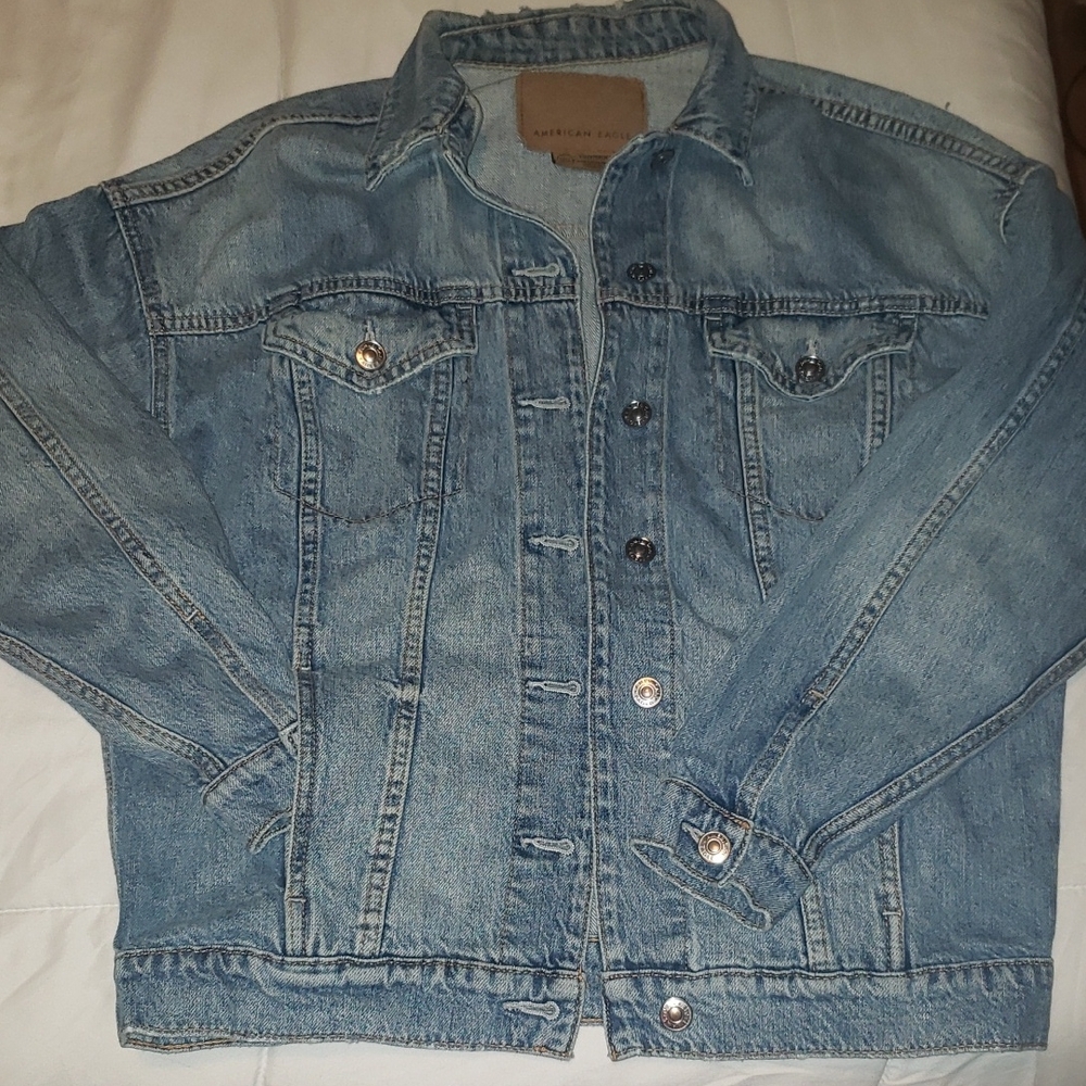 American Eagle  Light Blue Denim Jacket